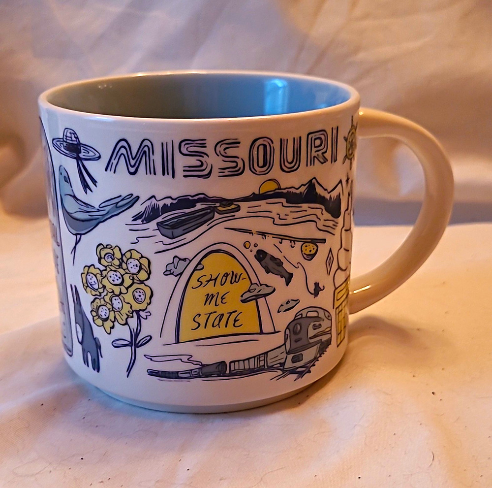 Starbucks Been There Series Across The Globe Missouri "Show-Me State" Mug